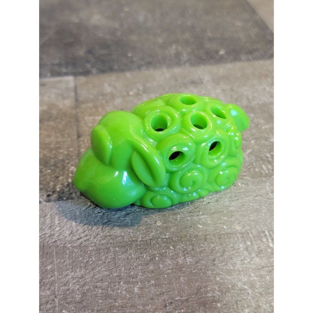 Green‎ Play-Doh sheep hair animal zoo toy figure